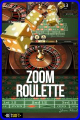 Zoom Roulette - live croupier game by Betsoft