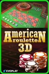 American Roulette 3D by Evoplay  - virtual roullete game
