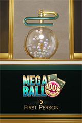 First Person Mega Ball by Evolution Gaming - virtual game show game