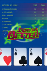 Jacks or Better - Virtual poker game