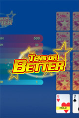 Tens Or Better - Virtual poker game