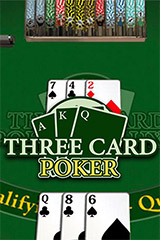 Three Card Poker Deluxe - virtual card game