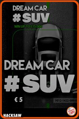 Dream Car SUV - the best instant scratch card game