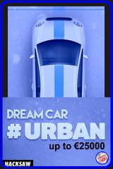 Dream Car Urban - the best instant scratch card game