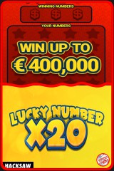 Lucky Numbers x20 - the best instant scratch card game