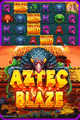 Aztec Blaze - an amazing slots game by Pragmaticplay