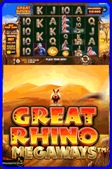Great Rhino Megaways - megaways slot game