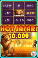Hot Safari 50000 - the best instant scratch card game