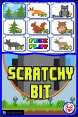Scratchy Bit - an a fun scratchcard style game by Spinomenal